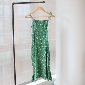 Reformation peach dress